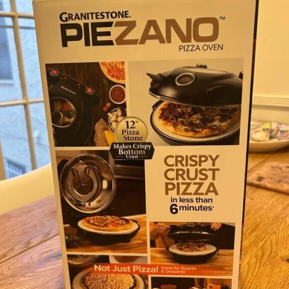NWT GraniteStone Piezano Electric Pizza Oven Part 2 - Picture 3 of 6